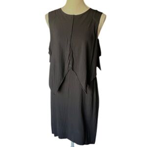 Marni Black Layered Mini Dress - IT 38 /‎ US 2